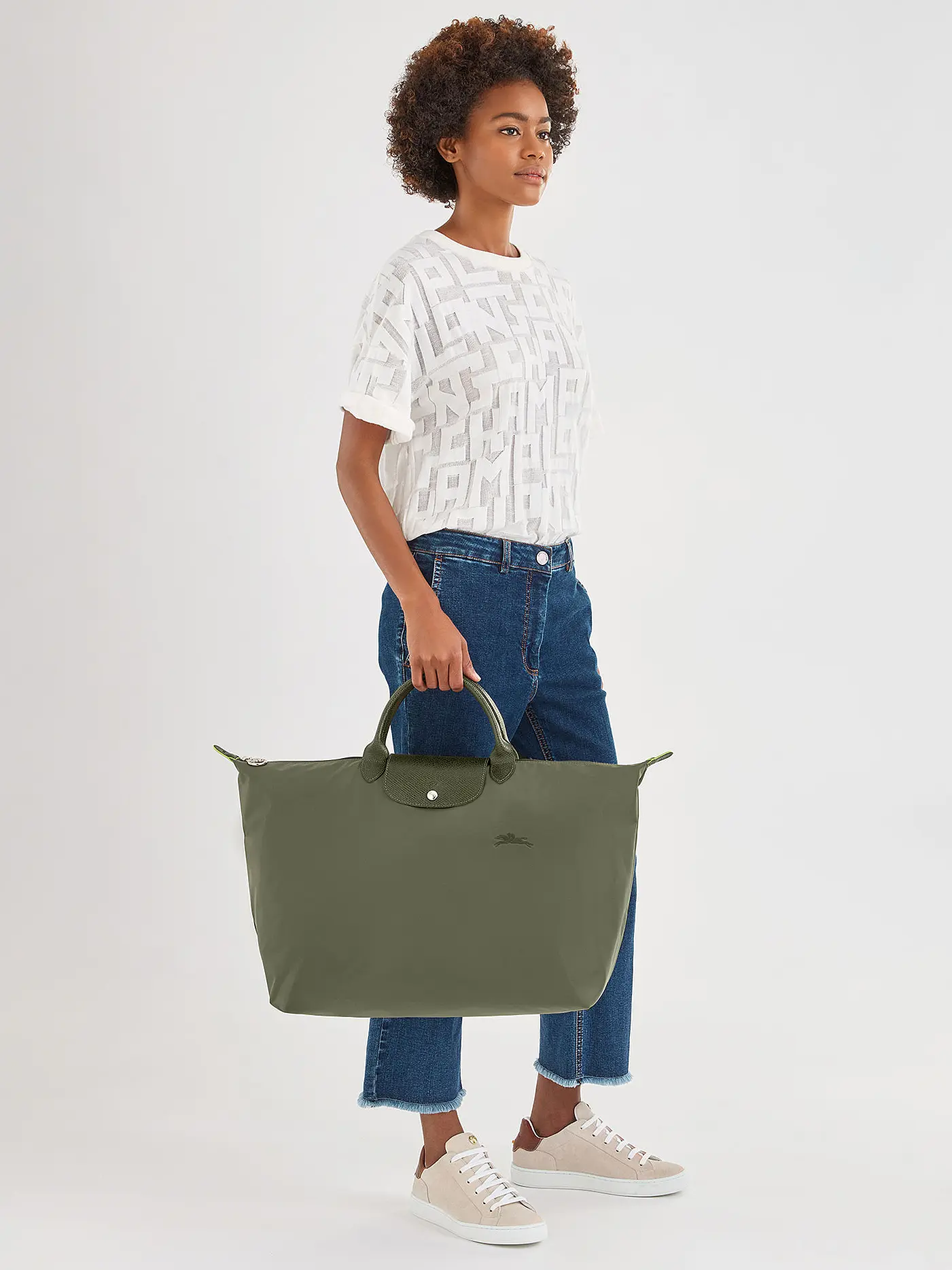 LONGCHAMP | Le Pliage Green Reisetasche Small, Carrot | grün
